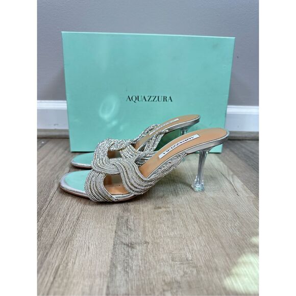Aquazzura Gatsby Mule 75 Size 38 (8) $1,315 - Picture 8 of 11